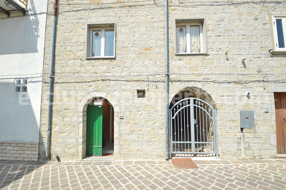 Cheap Stone House for Sale in Italy - Habitable Property in Abruzzo with Views and Fireplace