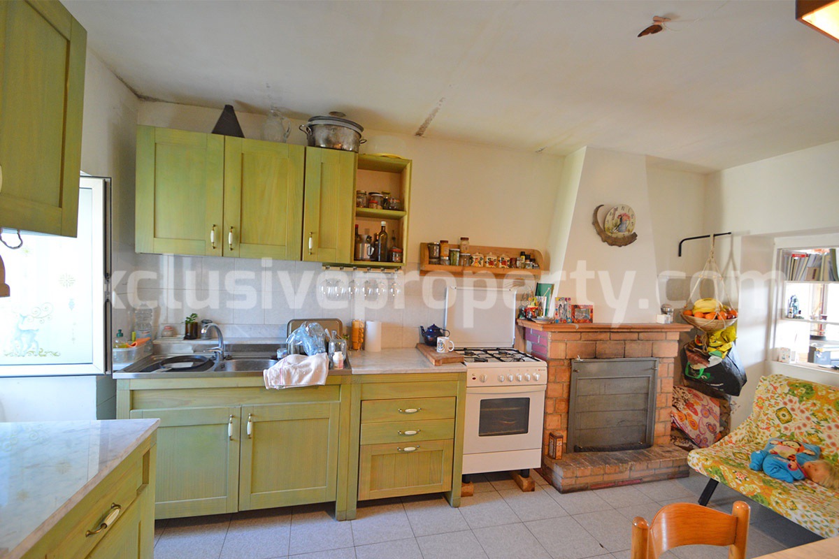 Farmhouse for Sale in Molise - Stone House with Olive Grove and Land in Italy