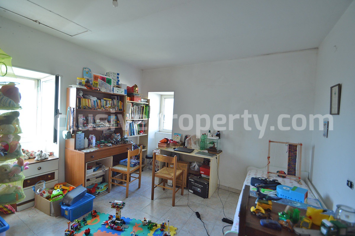 Farmhouse for Sale in Molise - Stone House with Olive Grove and Land in Italy