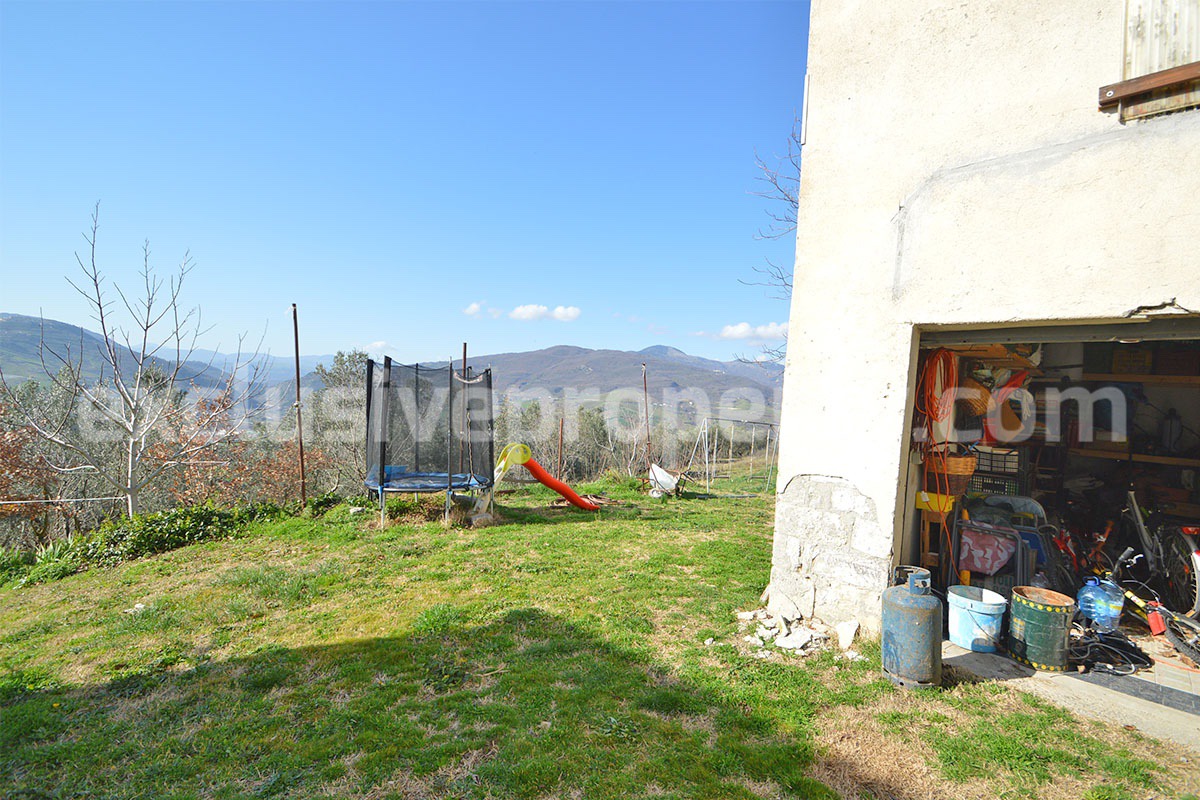 Farmhouse for Sale in Molise - Stone House with Olive Grove and Land in Italy
