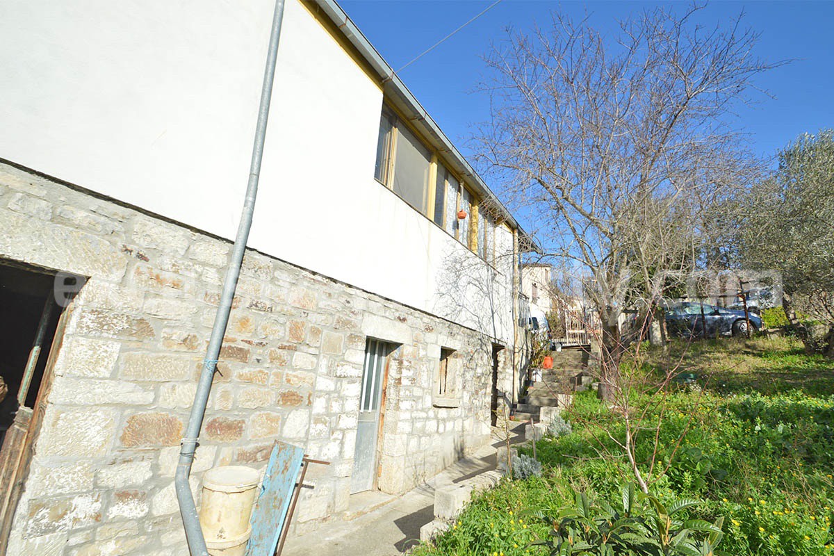Farmhouse for Sale in Molise - Stone House with Olive Grove and Land in Italy
