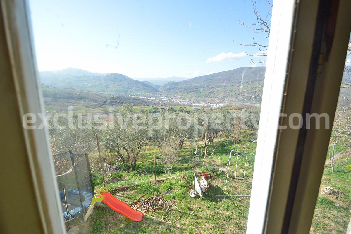 Farmhouse for Sale in Molise - Stone House with Olive Grove and Land in Italy