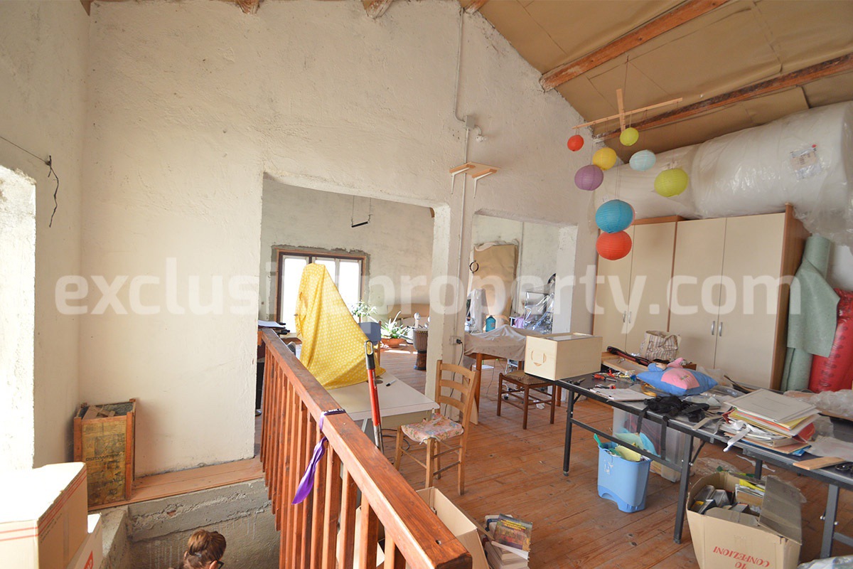 Farmhouse for Sale in Molise - Stone House with Olive Grove and Land in Italy