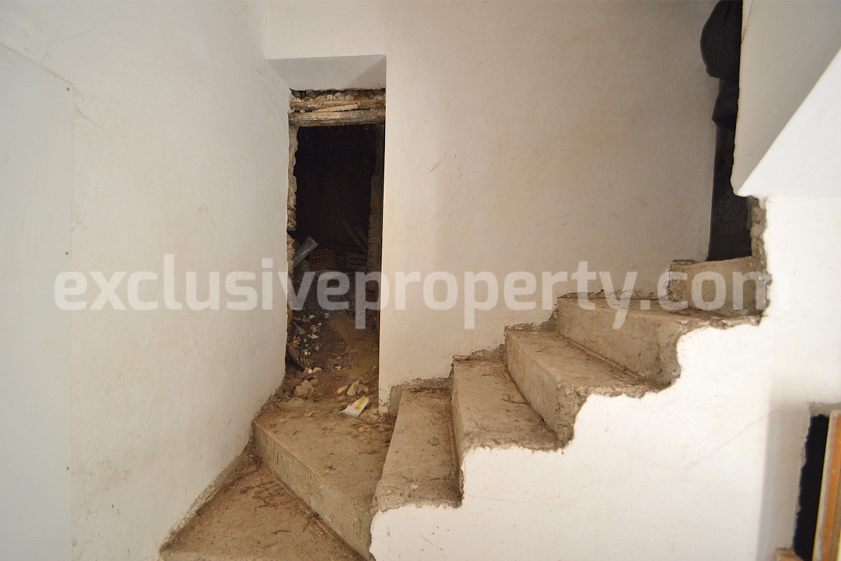 Cheap Property for Sale in Italy - Historic Townhouse to Renovate in Trivento - Molise