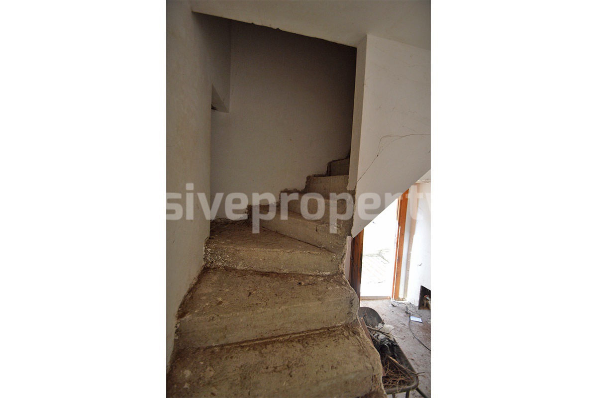 Cheap Property for Sale in Italy - Historic Townhouse to Renovate in Trivento - Molise