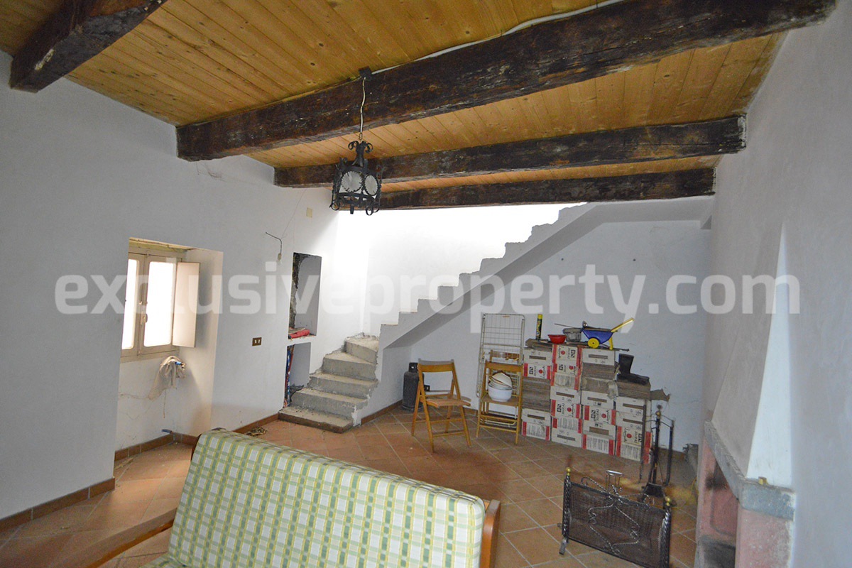 Cheap Property for Sale in Italy - Historic Townhouse to Renovate in Trivento - Molise