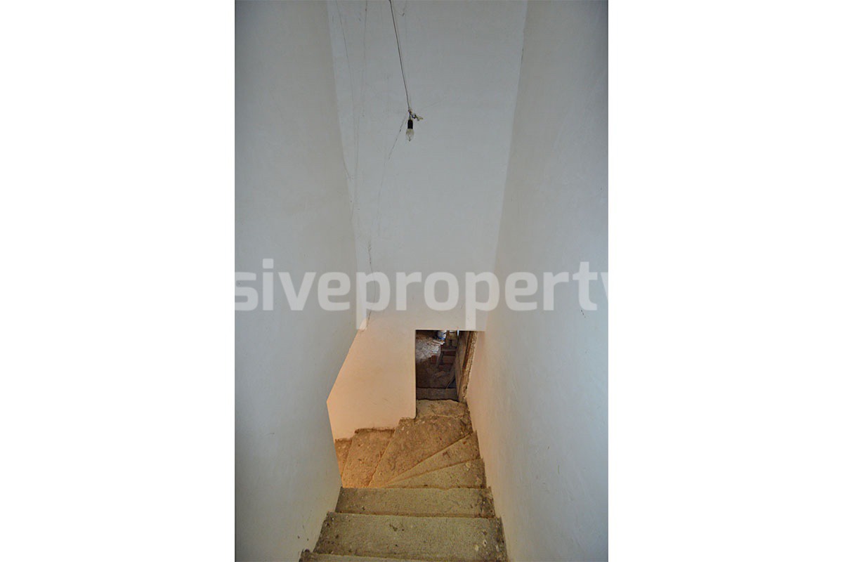 Cheap Property for Sale in Italy - Historic Townhouse to Renovate in Trivento - Molise