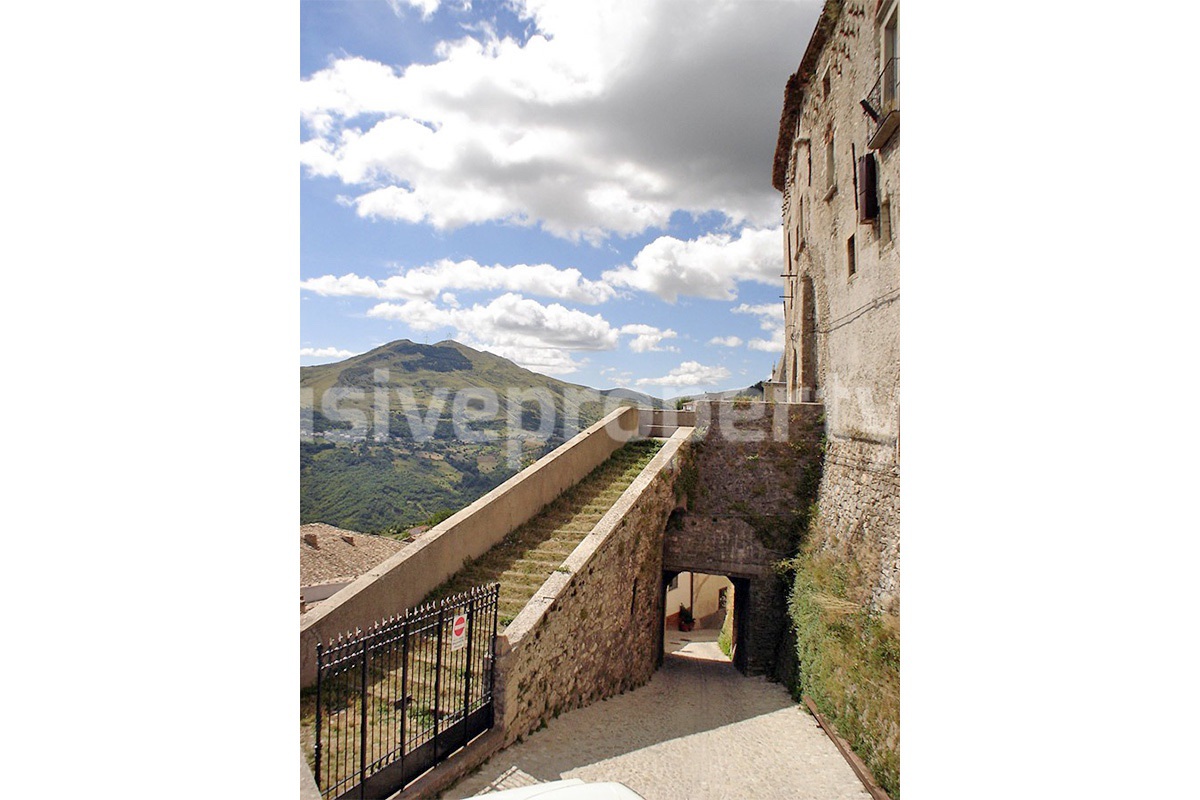 Historic Castle Property for Sale in Italy - Renovation Opportunity in Montazzoli - Abruzzo