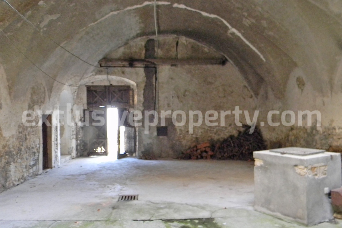 Historic Castle Property for Sale in Italy - Renovation Opportunity in Montazzoli - Abruzzo