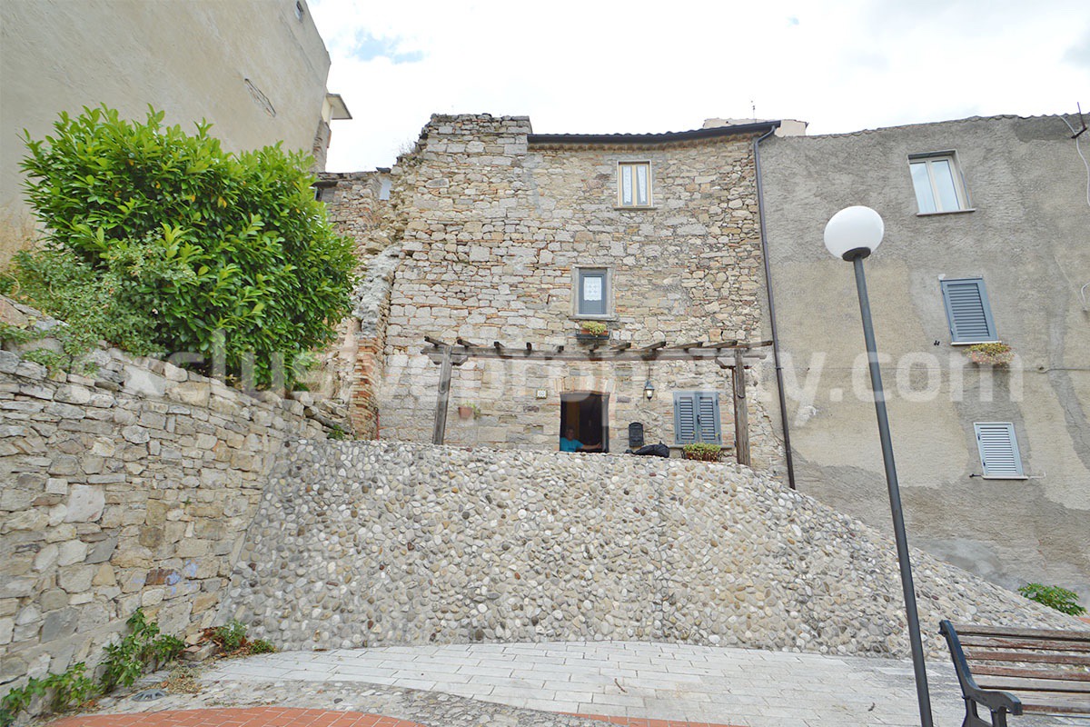 Stone House for Sale in Italy with Views  - Renovated - Move-In Ready in Trivento - Molise