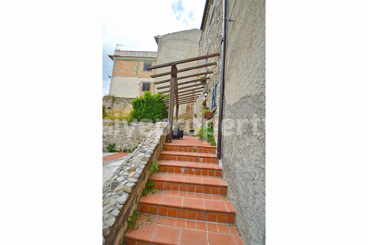 Stone House for Sale in Italy with Views  - Renovated - Move-In Ready in Trivento - Molise