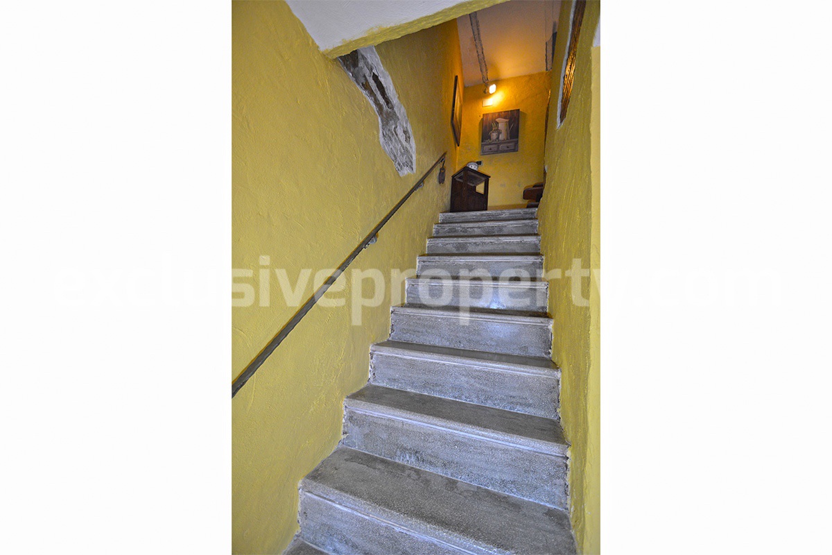 Stone House for Sale in Italy with Views  - Renovated - Move-In Ready in Trivento - Molise