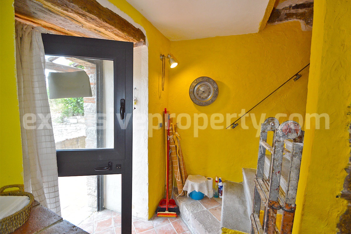 Stone House for Sale in Italy with Views  - Renovated - Move-In Ready in Trivento - Molise