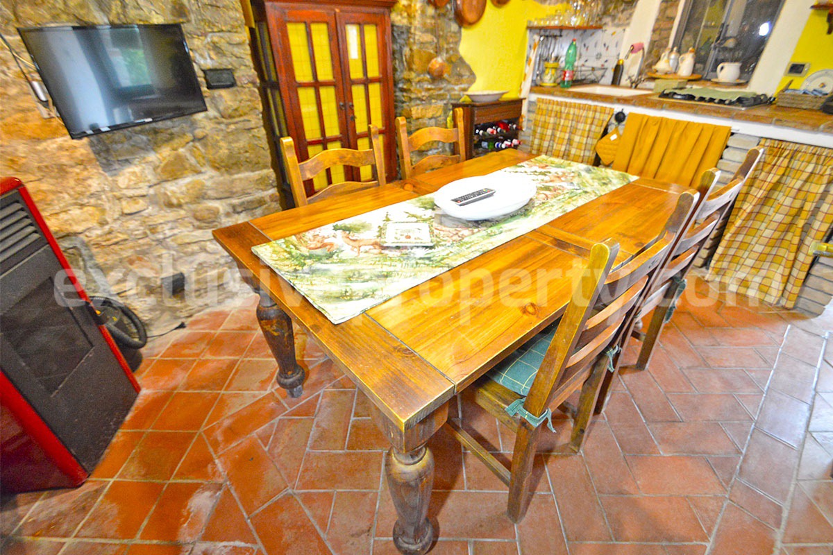 Stone House for Sale in Italy with Views  - Renovated - Move-In Ready in Trivento - Molise