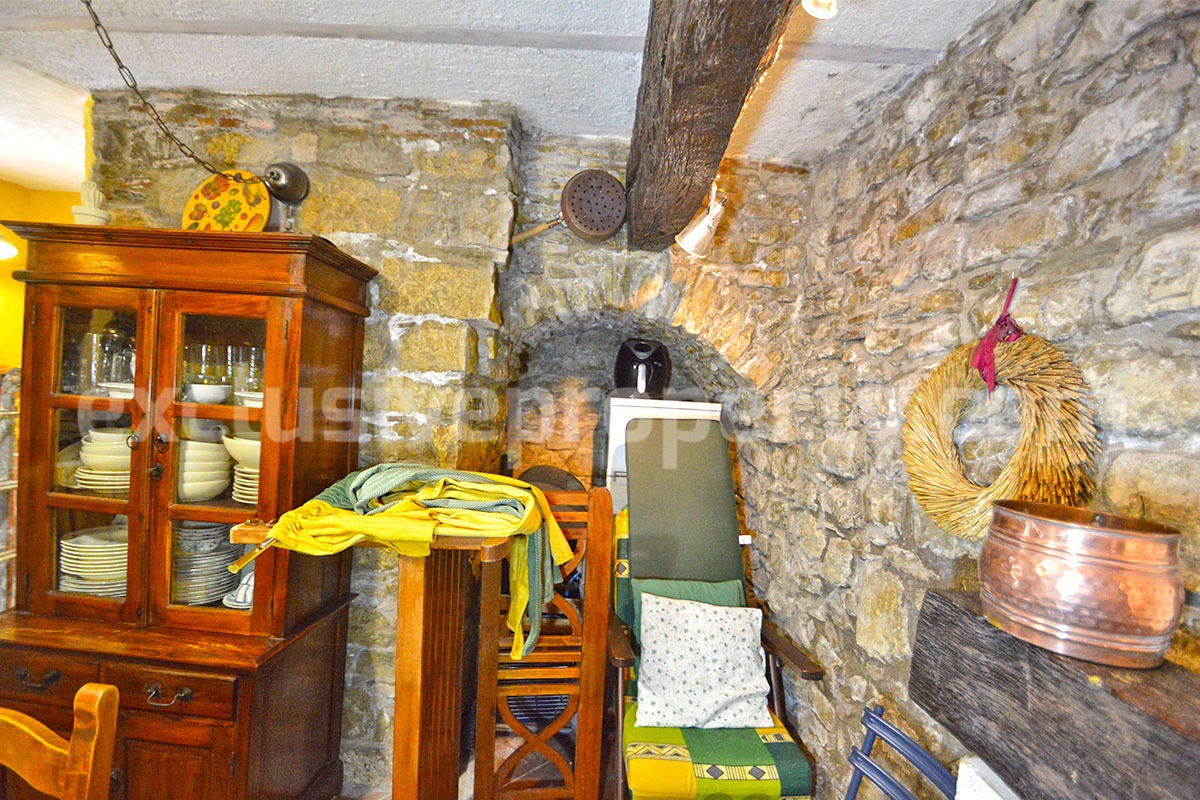 Stone House for Sale in Italy with Views  - Renovated - Move-In Ready in Trivento - Molise