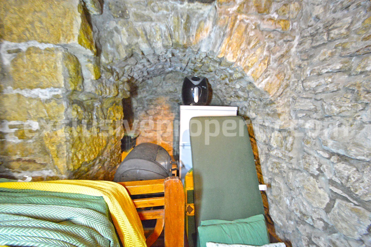 Stone House for Sale in Italy with Views  - Renovated - Move-In Ready in Trivento - Molise
