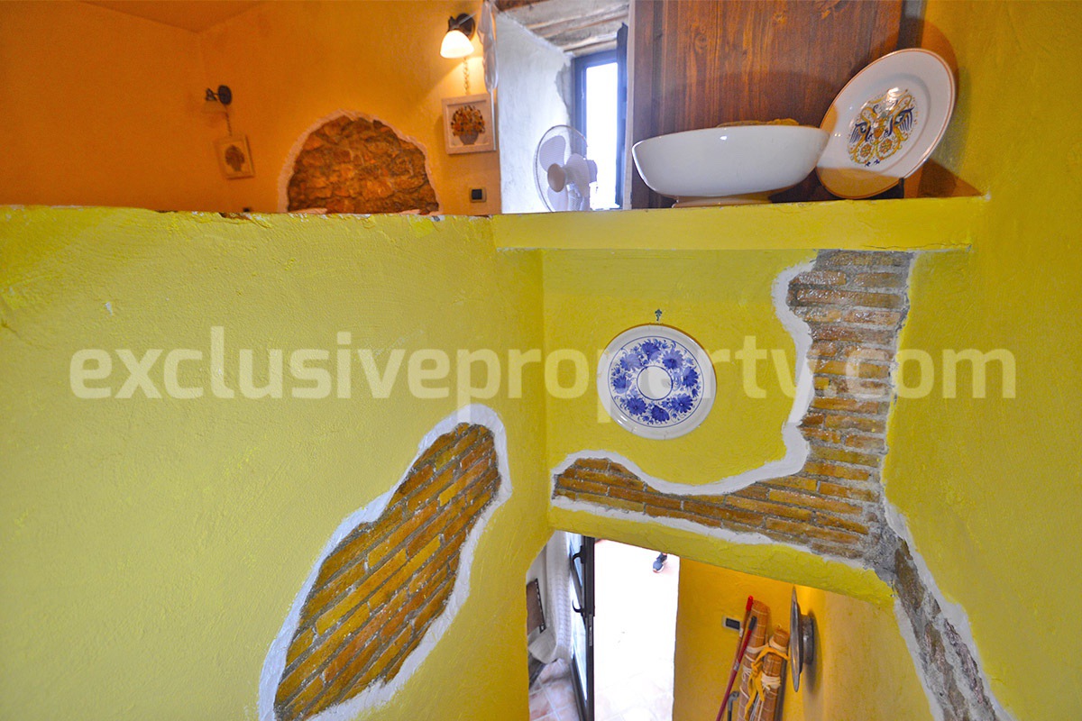Stone House for Sale in Italy with Views  - Renovated - Move-In Ready in Trivento - Molise