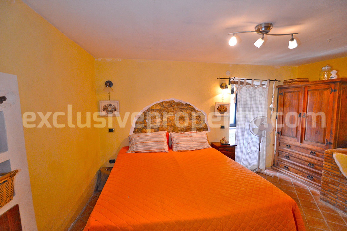 Stone House for Sale in Italy with Views  - Renovated - Move-In Ready in Trivento - Molise