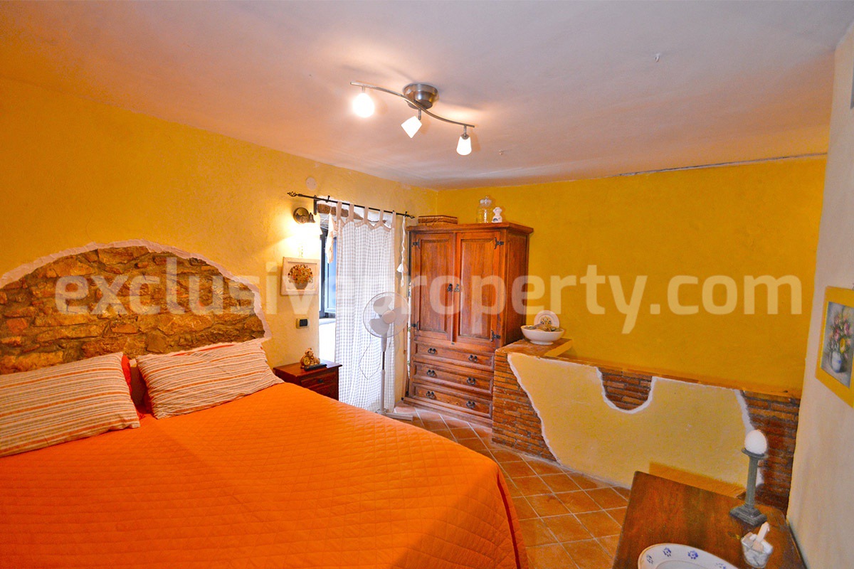 Stone House for Sale in Italy with Views  - Renovated - Move-In Ready in Trivento - Molise
