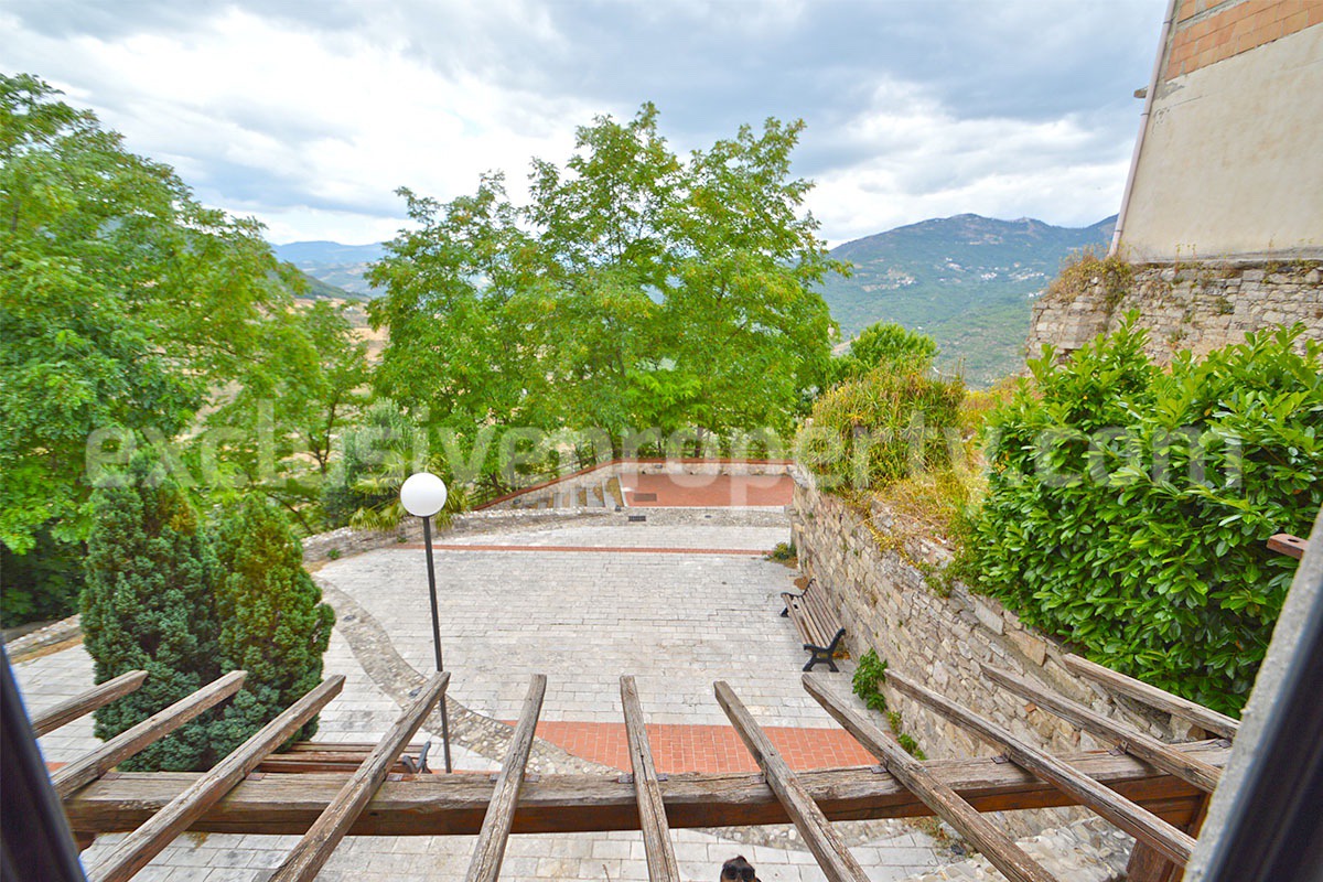 Stone House for Sale in Italy with Views  - Renovated - Move-In Ready in Trivento - Molise