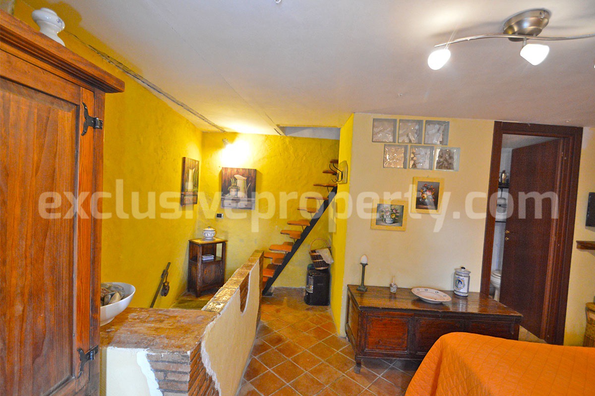 Stone House for Sale in Italy with Views  - Renovated - Move-In Ready in Trivento - Molise