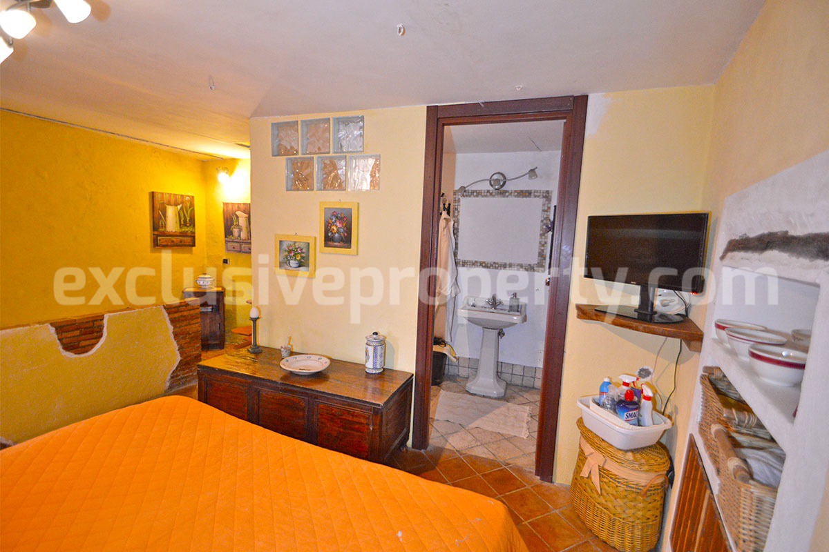 Stone House for Sale in Italy with Views  - Renovated - Move-In Ready in Trivento - Molise