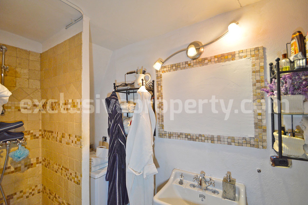 Stone House for Sale in Italy with Views  - Renovated - Move-In Ready in Trivento - Molise