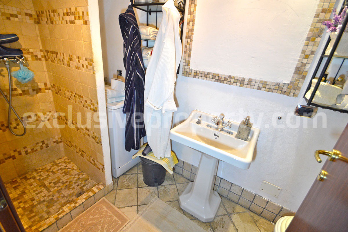 Stone House for Sale in Italy with Views  - Renovated - Move-In Ready in Trivento - Molise