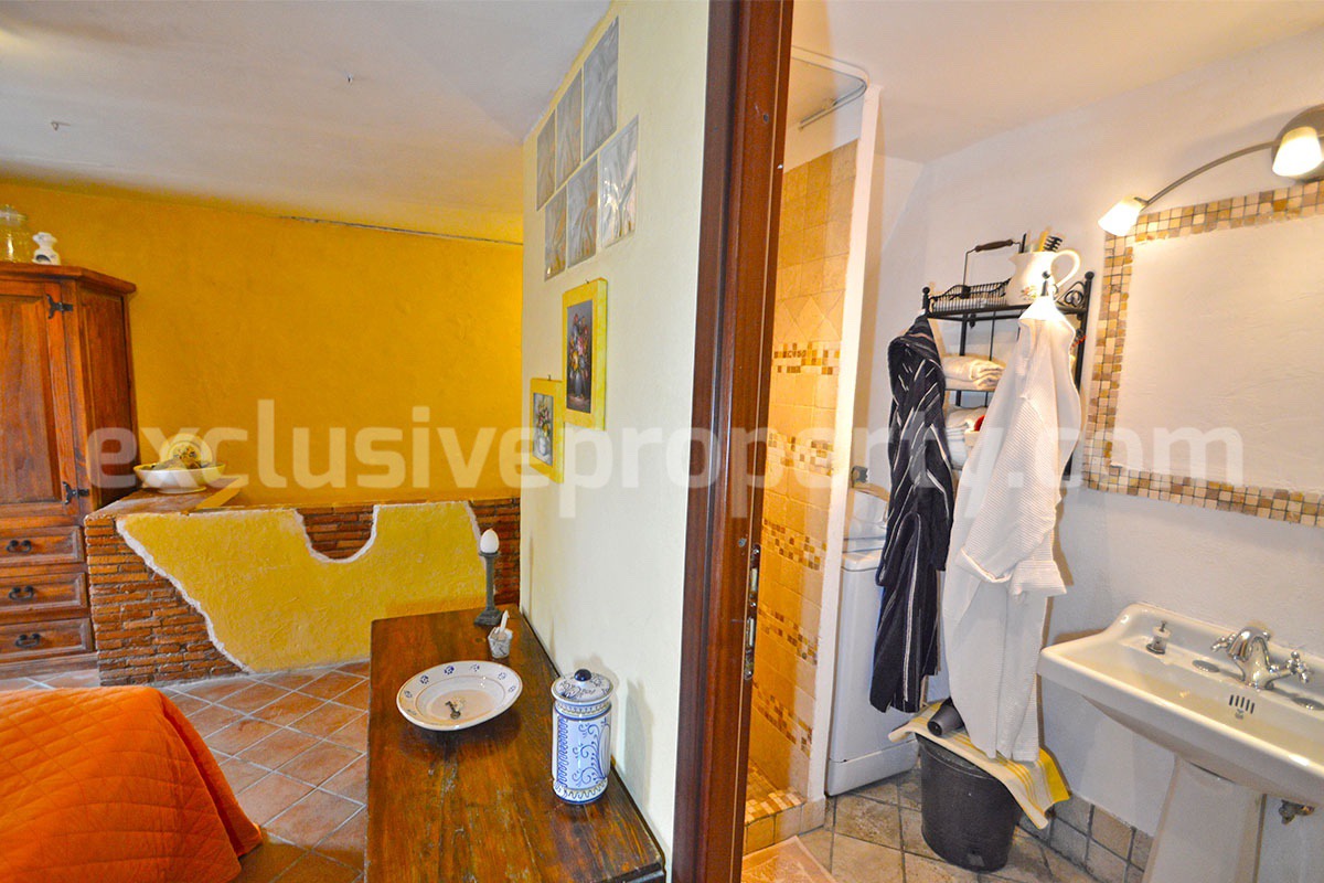 Stone House for Sale in Italy with Views  - Renovated - Move-In Ready in Trivento - Molise
