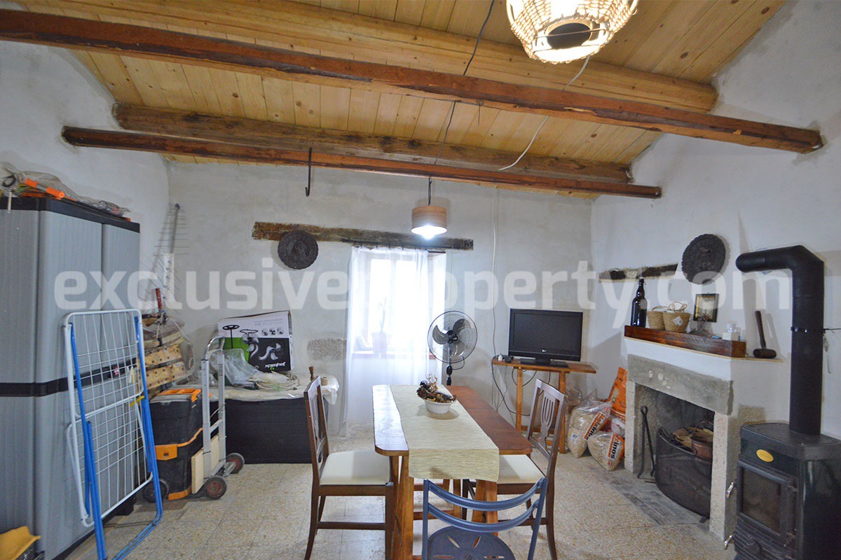Stone House for Sale in Italy with Views  - Renovated - Move-In Ready in Trivento - Molise