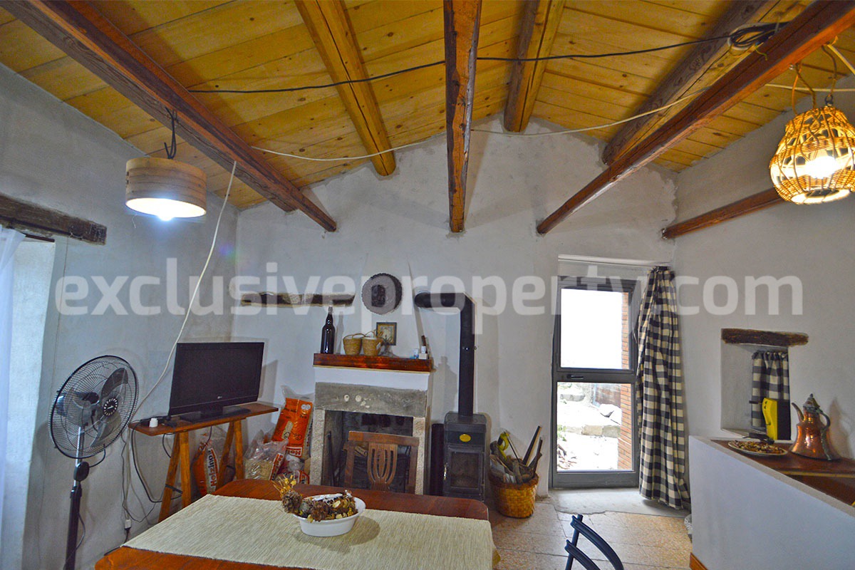 Stone House for Sale in Italy with Views  - Renovated - Move-In Ready in Trivento - Molise