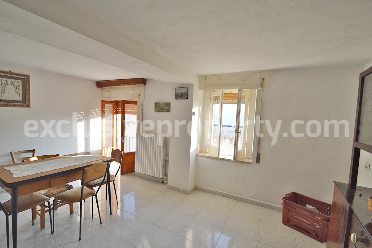 Habitable Stone House with Garden - Outbuilding and Hill Views for Sale in Molise - Italy