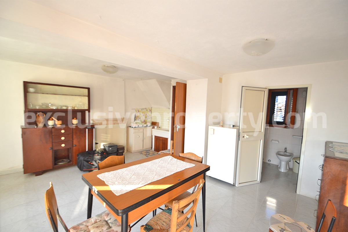 Habitable Stone House with Garden - Outbuilding and Hill Views for Sale in Molise - Italy
