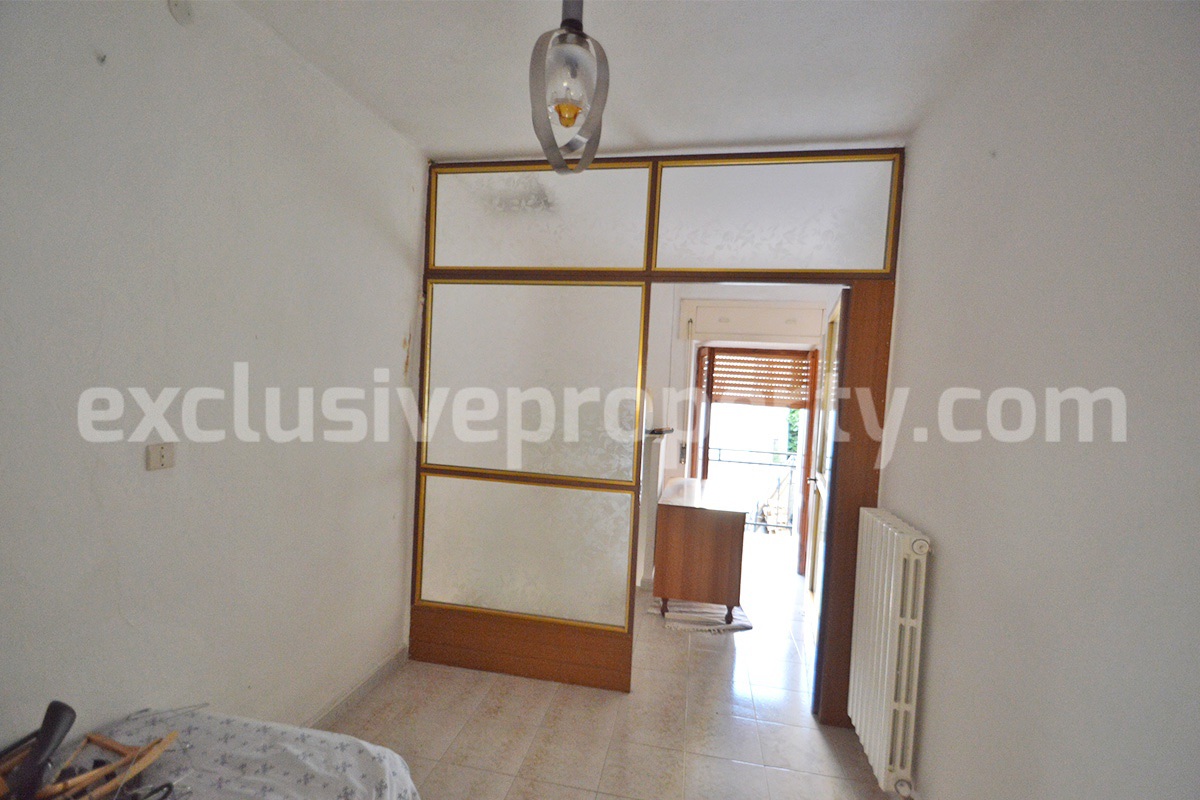 Habitable Stone House with Garden - Outbuilding and Hill Views for Sale in Molise - Italy