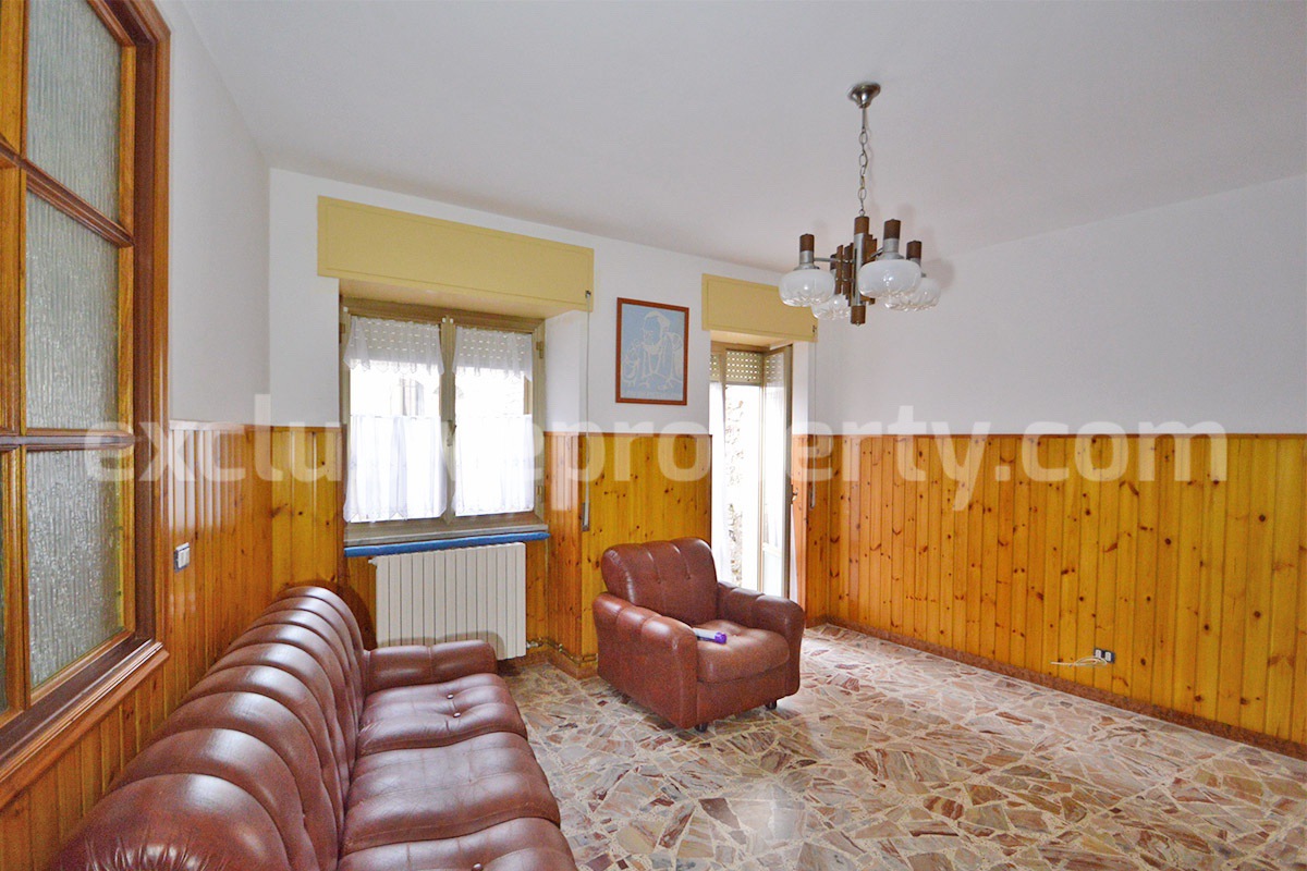 Cheap House for Sale in Italy - Furnished - Near the Adriatic Sea - with Scenic Views