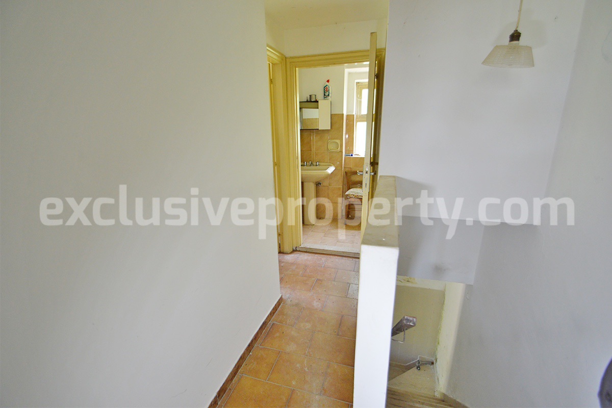 Cheap Stone Country House with Land for Sale in Abruzzo -  Italy - Renovation Project with Scenic Views