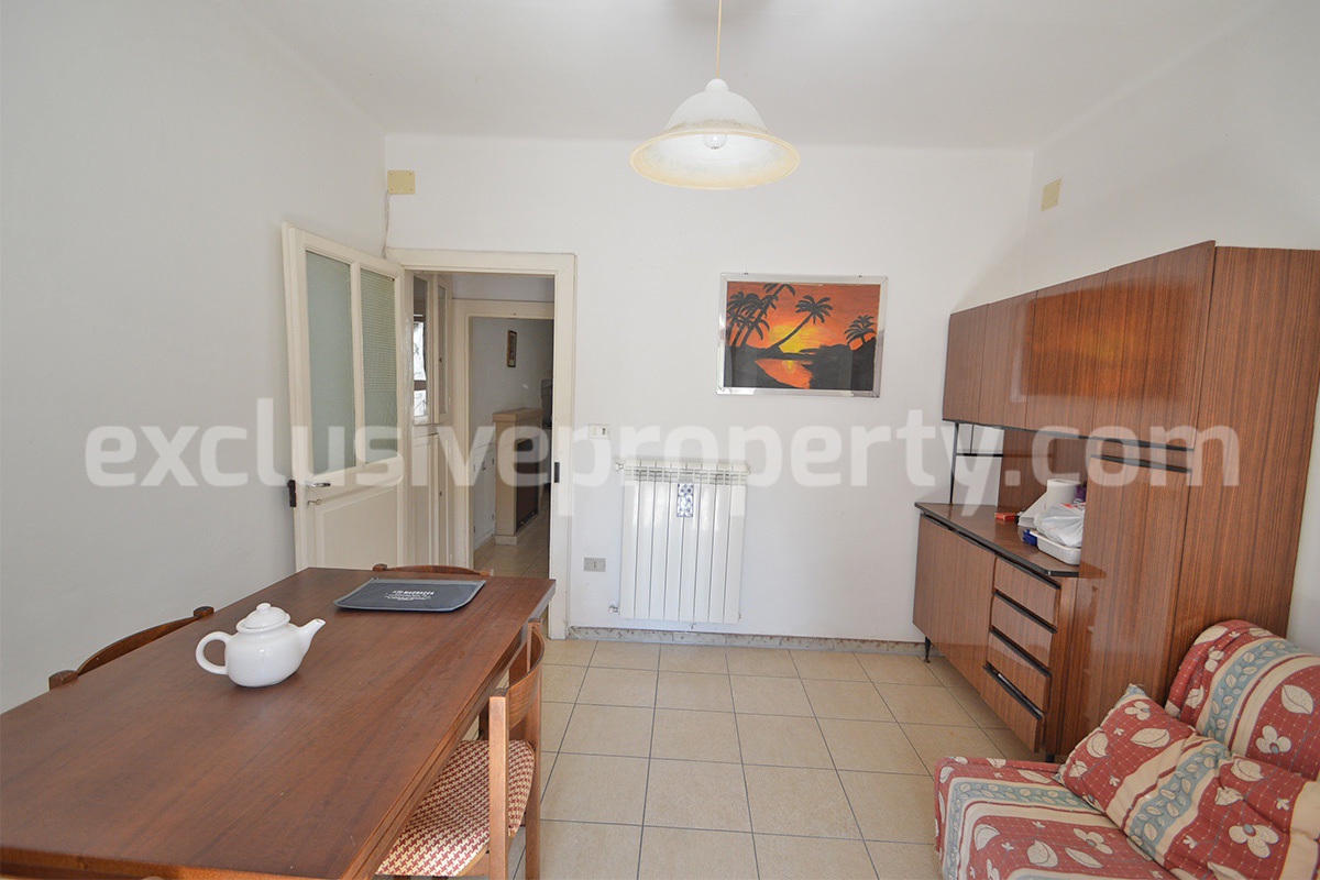 Traditional Italian Stone House with Courtyard for Sale in Castiglione Messer Marino - Abruzzo