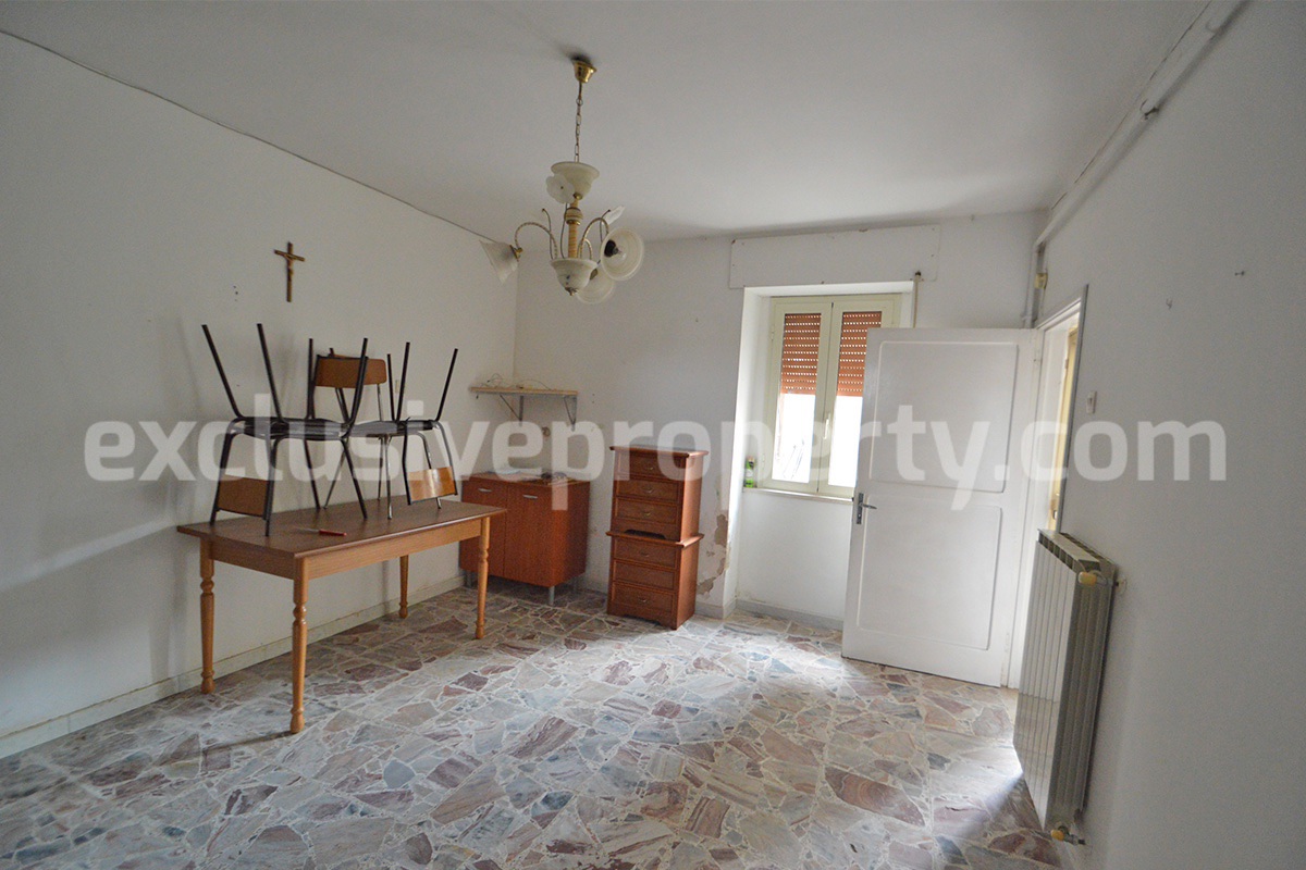 Traditional Brick Townhouse with Terrace Near the Sea for Sale in Scerni - Abruzzo