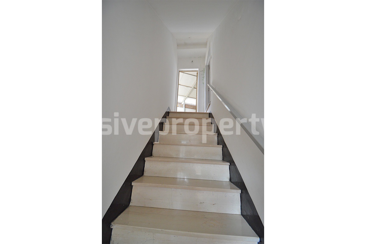 Traditional Brick Townhouse with Terrace Near the Sea for Sale in Scerni - Abruzzo