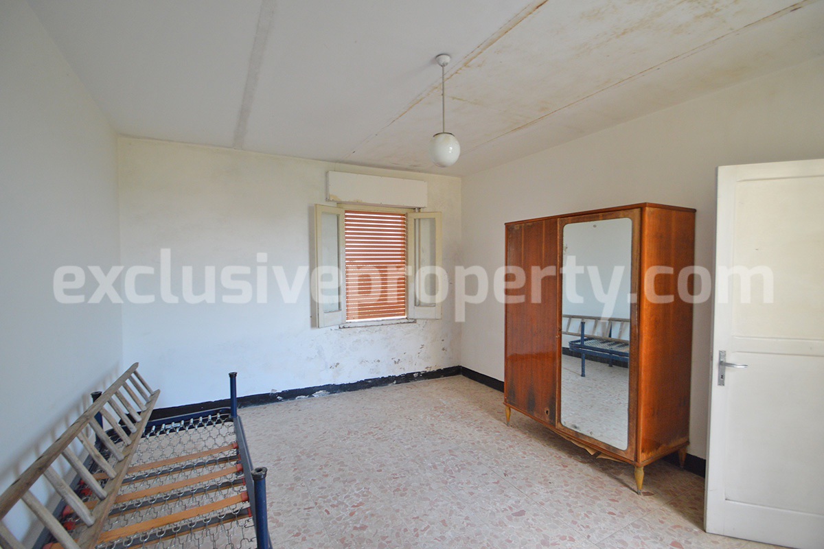 Traditional Brick Townhouse with Terrace Near the Sea for Sale in Scerni - Abruzzo