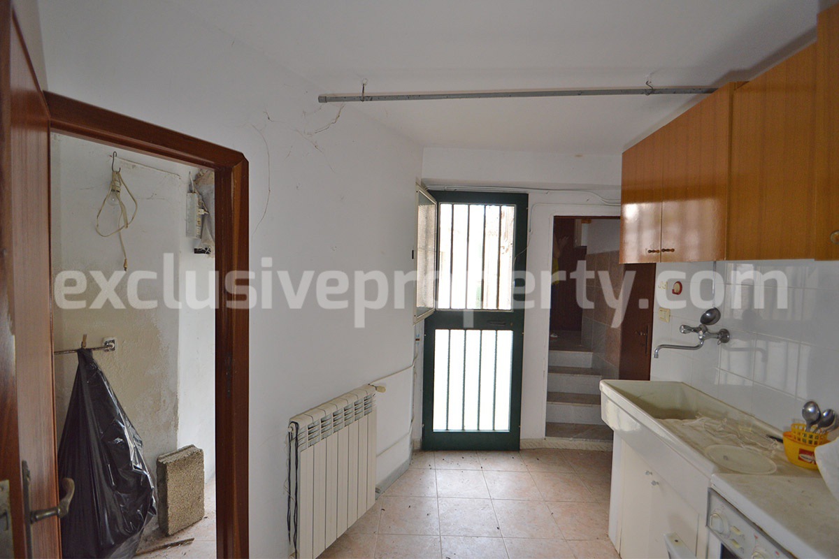Furnished Habitable House for Sale in Montemitro in Molise - Italy - Exceptional Price