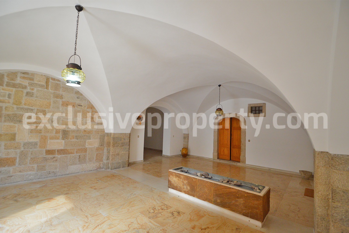 Historic Palace with Four Bedrooms - Four Bathrooms for Sale in Palata in Molise - Panoramic Views - Near the Adriatic Sea