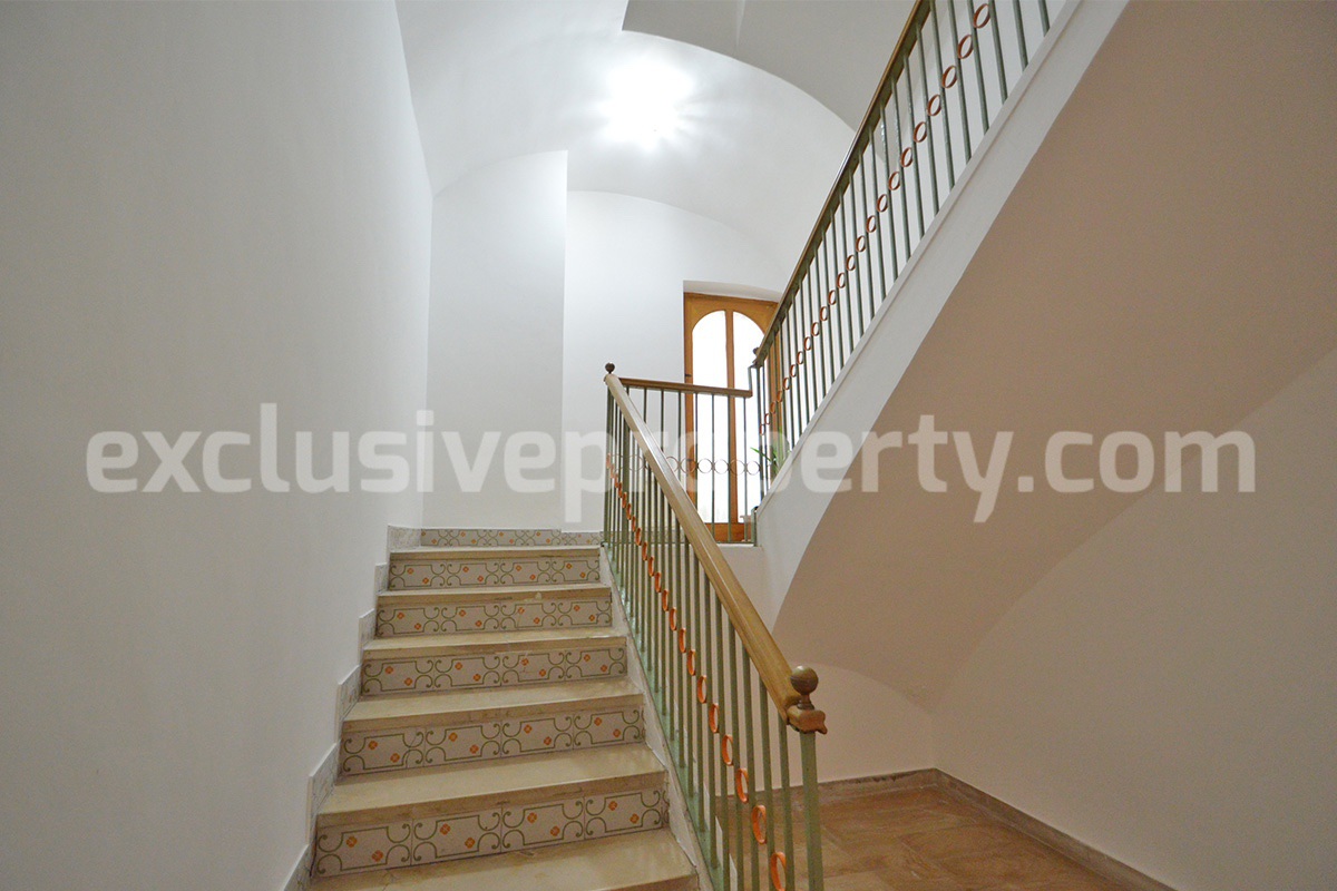 Historic Palace with Four Bedrooms - Four Bathrooms for Sale in Palata in Molise - Panoramic Views - Near the Adriatic Sea