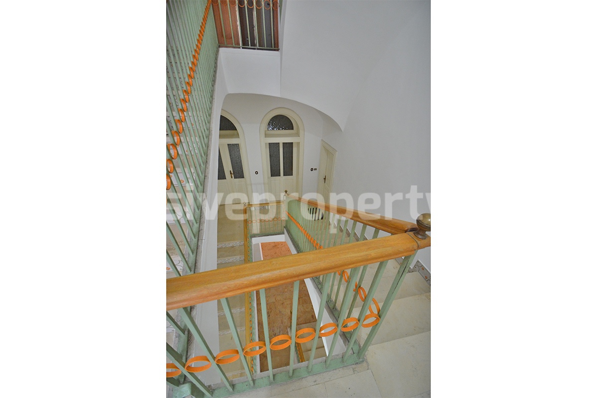 Historic Palace with Four Bedrooms - Four Bathrooms for Sale in Palata in Molise - Panoramic Views - Near the Adriatic Sea