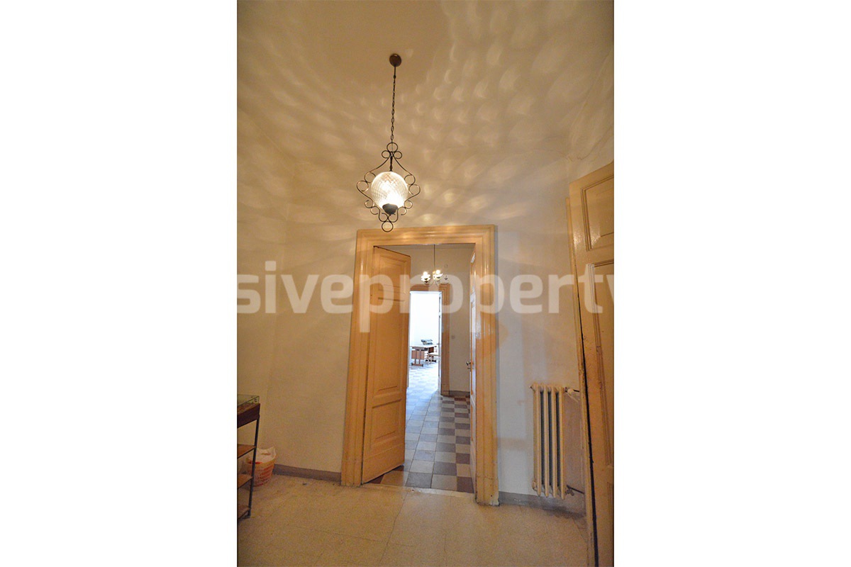 Historic Palace with Four Bedrooms - Four Bathrooms for Sale in Palata in Molise - Panoramic Views - Near the Adriatic Sea