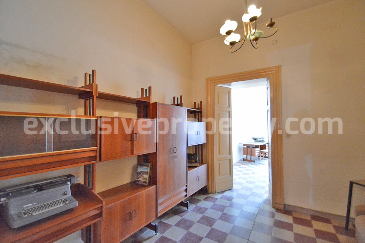 Historic Palace with Four Bedrooms - Four Bathrooms for Sale in Palata in Molise - Panoramic Views - Near the Adriatic Sea