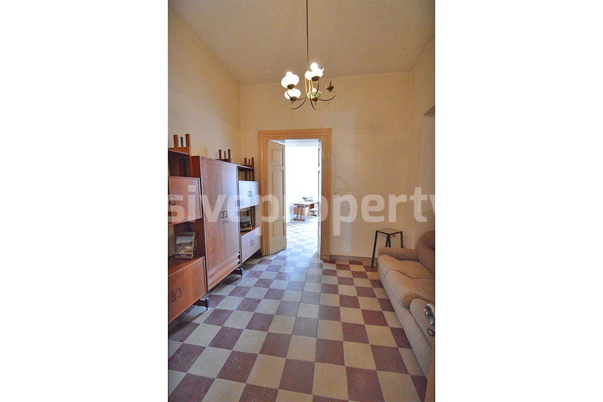 Historic Palace with Four Bedrooms - Four Bathrooms for Sale in Palata in Molise - Panoramic Views - Near the Adriatic Sea