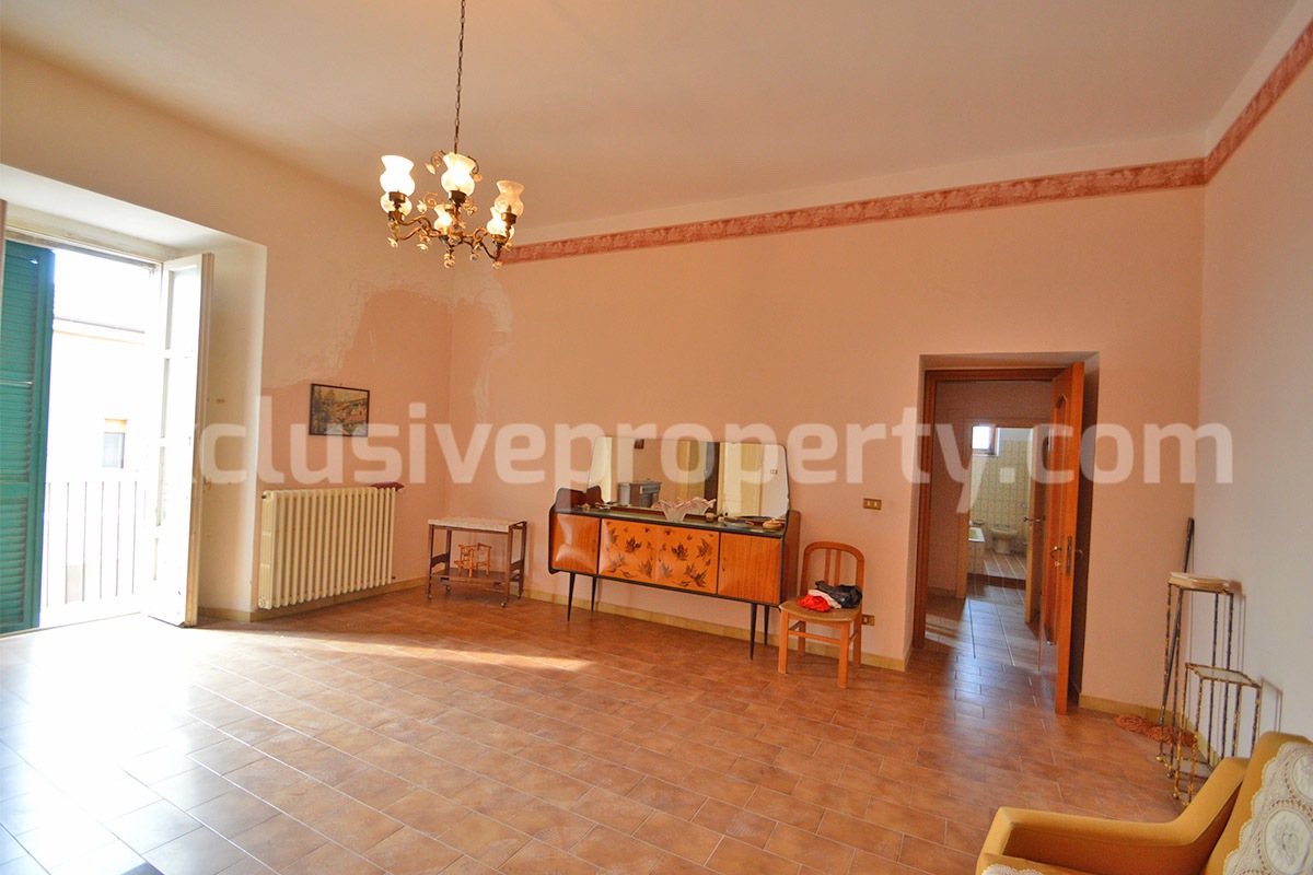 Historic Palace with Four Bedrooms - Four Bathrooms for Sale in Palata in Molise - Panoramic Views - Near the Adriatic Sea