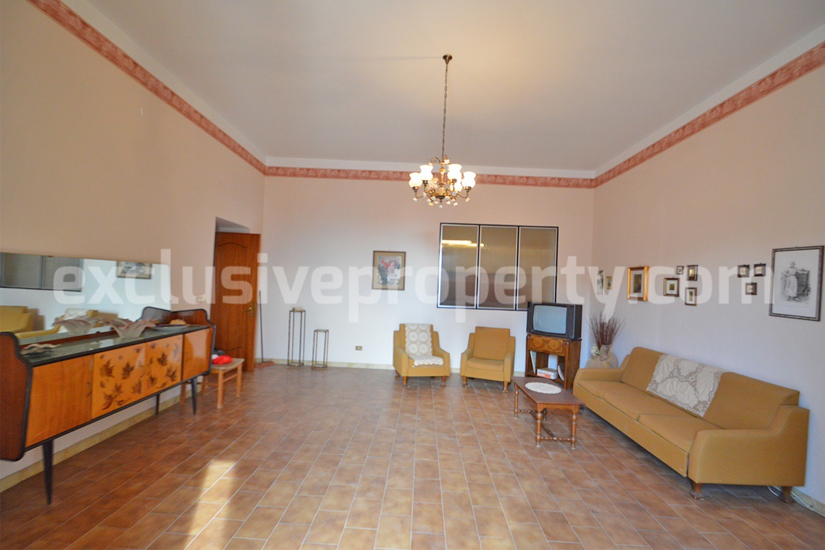 Historic Palace with Four Bedrooms - Four Bathrooms for Sale in Palata in Molise - Panoramic Views - Near the Adriatic Sea