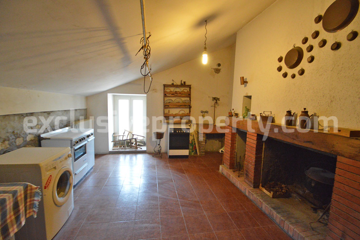 Historic Palace with Four Bedrooms - Four Bathrooms for Sale in Palata in Molise - Panoramic Views - Near the Adriatic Sea